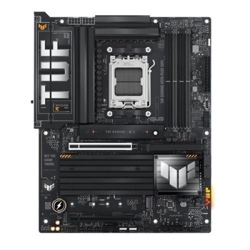 Asus Alaplap - AMD TUF GAMING X870-PLUS WIFI AM5 (X870, ATX, 4xDDR5 8000+MHz, 2xSATA3, 4x M.2, HDMI+USB4)