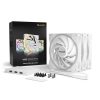 Be Quiet! Cooler 14cm - LIGHT WINGS WHITE 140mm PWM Triple Pack (RGB, 2200rpm, 31dB, fehér)