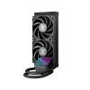 ID-Cooling CPU Water Cooler - DX240 MAX (35.2dB; max. 144,41 m3/h; 2x12cm, fekete)