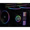 ID-Cooling CPU Water Cooler - Space SL360 (25dB; max. 132,52 m3/h; 3x12cm, A-RGB LED, fekete)