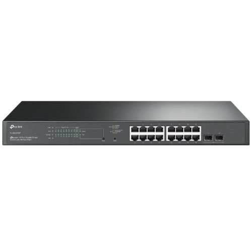 TP-Link Switch Smart- TL-SG2218P JetStream™ (16port 1Gbps; 16× 802.3at/af PoE+ port; 150W; 2port SFP; IPv6; L2/L3/L4)