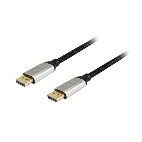 Equip Kábel - 119263 (Premium, DisplayPort1.4 kábel, 8K/60Hz, apa/apa, fekete, 3m)