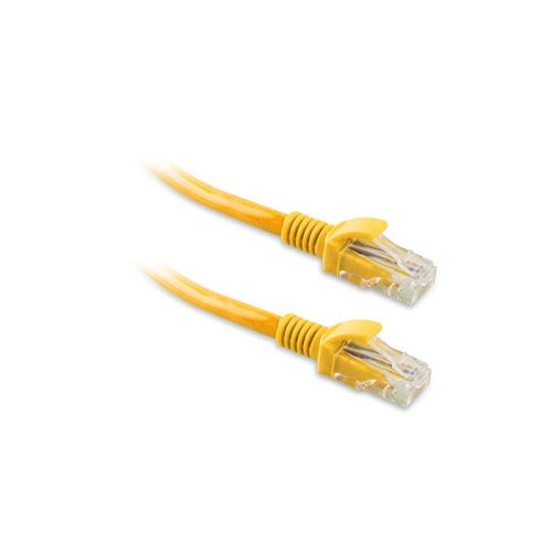 S-link Kábel - SL-CAT603YE (UTP patch kábel, CAT6, sárga, 3m)