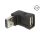 Delock adapter - 65521 (USB2.0, A apa - anya fel/le forgatott)