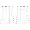 VEZ Fali aljzat - 05385 (Cat5e, UTP, 2xRJ45, árnyékolatlan, fehér)