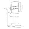 Equip Monitor Asztali állvány - 650610 (32"-65", 1 kijelző, motoros állítható magasság: 718-1068 mm, Max.:50kg, fekete)