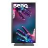 BenQ Monitor 27" - PD2705U (IPS, 16:9, 3840x2160, 5ms, 350dc/m2,  DP, HDMI, USB-C, Speaker, mag.áll., Pivot)