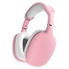 Snopy Fejhallgató Vezeték Nélküli - SN-BT43 Pink (Bluetooth/AUX hang.szab., mikrofon, rózsaszín)