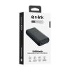 S-Link Powerbank - G205 20000mAh (2xUSB, 18W Gyorstöltés QC3.0, Micro usb, Type-C, led, fekete)